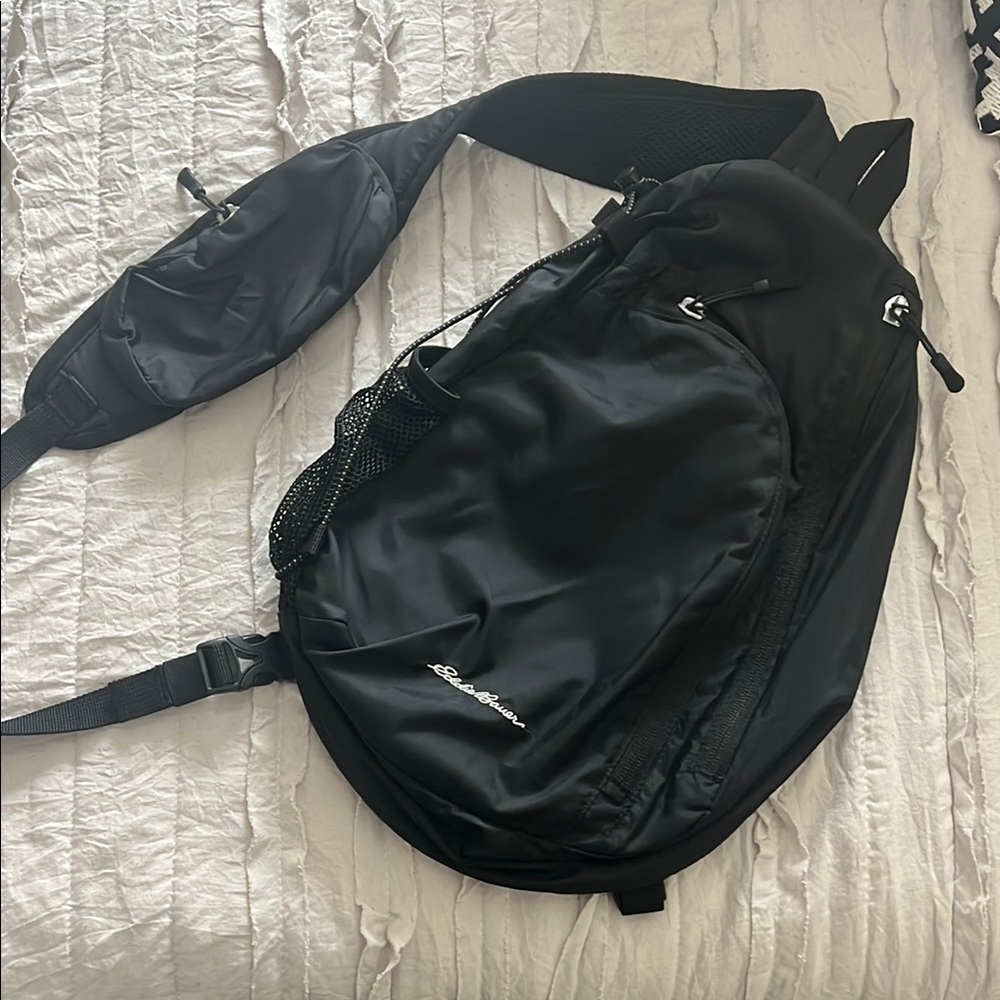 Black Eddie Bauer Sling Bag